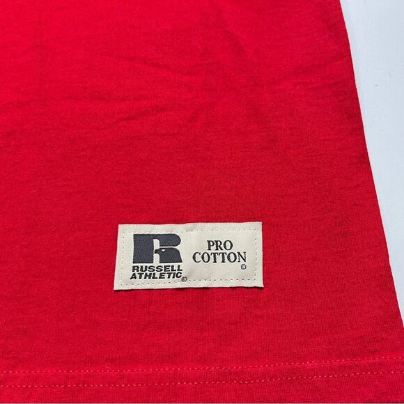 Russell Athletic Pro Cotton Embroidered Philadelphia Phillies 2002 Tee Shirt XL - Picture 6 of 10